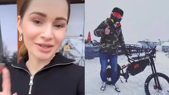 Ewelina Lisowska zabawia się w śnieżnym puchu z Andim Mancinem! Miłość przetrwała interwencję POLICJI?