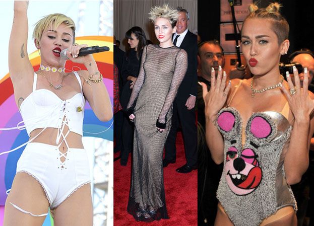 Miley najgorzej ubraną gwiazdą 2013!