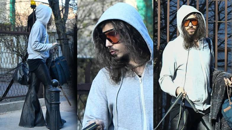 Michał Szpak paparazzi