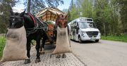 Pechowy start sezonu. Awaria na trasie do Morskiego Oka