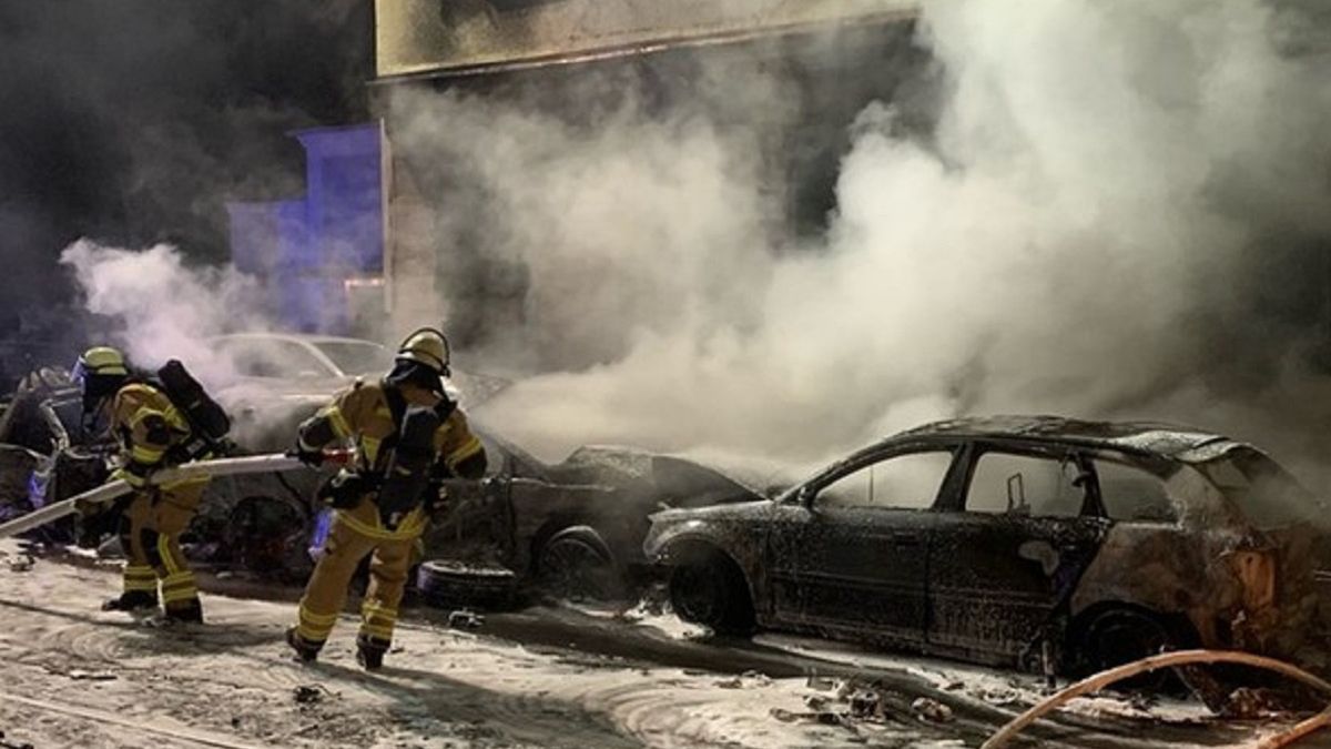 Pijany kierowca ciężarówki wjechał w ponad 30 aut 