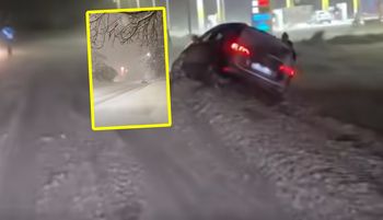 Efekt Bałtyku. Nagrania obiegają sieć. Oto co działo się w nocy