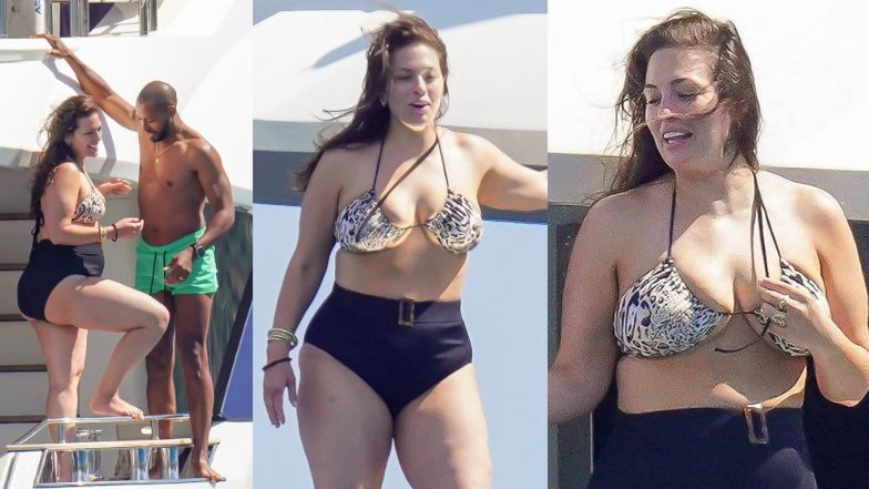 Ashley Graham dokazuje na jachcie w St Tropez