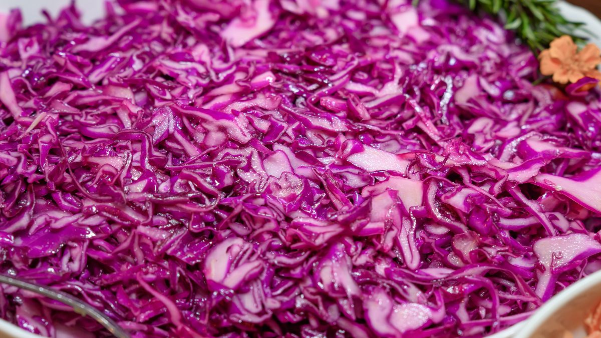 Surówka z kapusty czerwonej