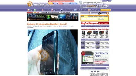 Zdjęcia BlackBerry Storm 2 1