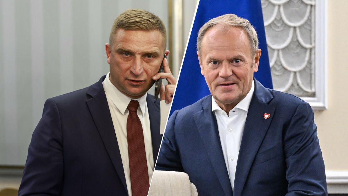 Bąkiewicz odpowiada Tuskowi
