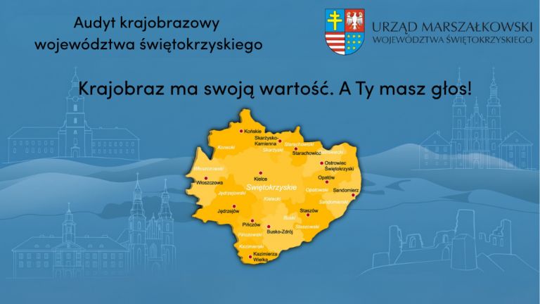 Sprawdź projekt Audytu krajobrazowego województwa świętokrzyskiego i zgłoś swoje uwagi!
