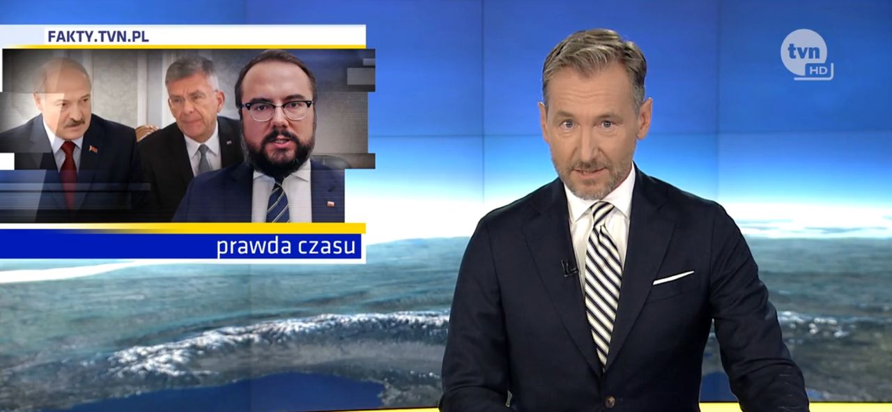 Skomentowali w "Faktach" spięcie na wizji. Pokazali kompromitujący materia�ł