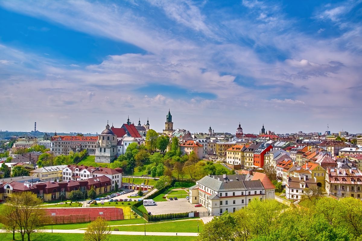 Widok na Lublin 