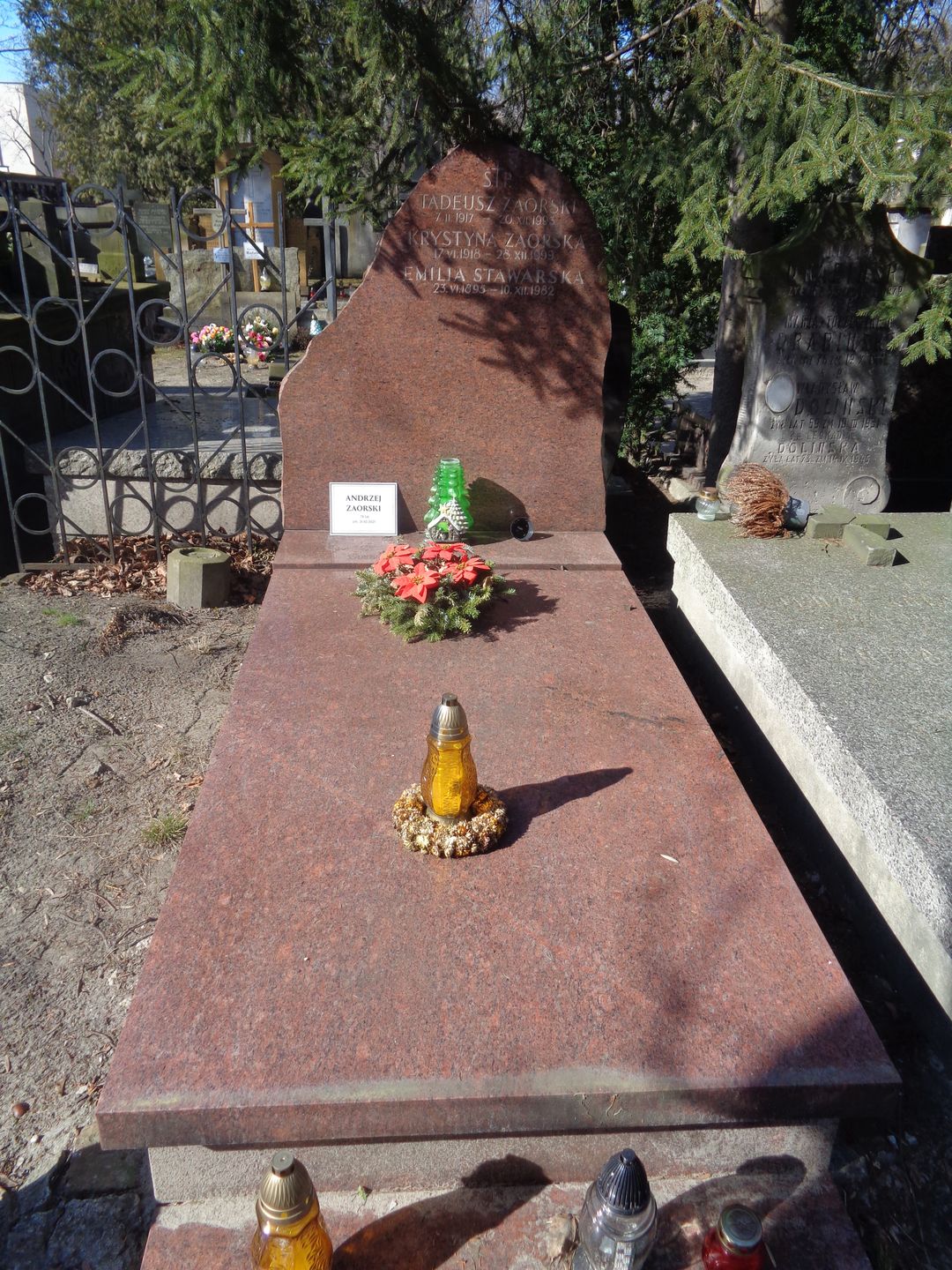 Grób Andrzeja Zaorskiego