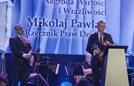 Rzecznik Praw Dziecka z nagrodą od Telewizji Republika