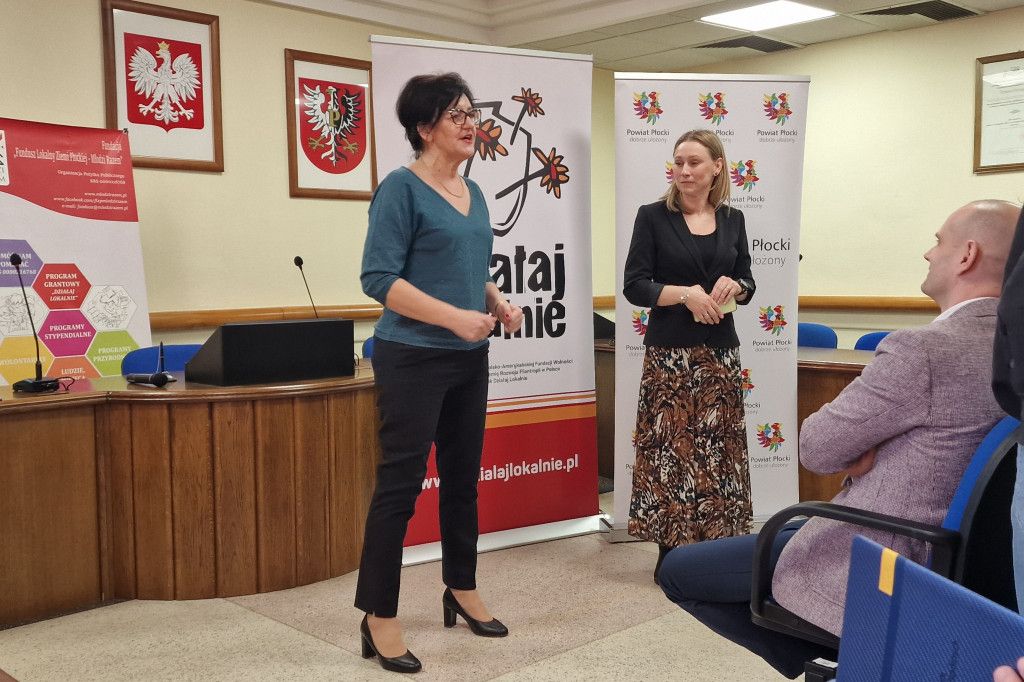 Spotkanie warsztatowe w Starostwie Powiatowym w Płocku