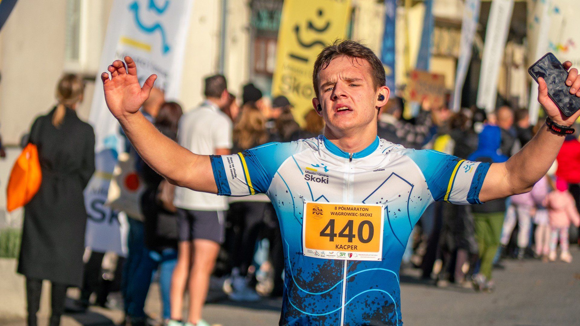 VIII Półmaraton Wągrowiec-Skoki.
