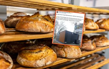 Nietypowa piekarnia w Krakowie. "Pojawiły się 2 tablice rejestracyjne"