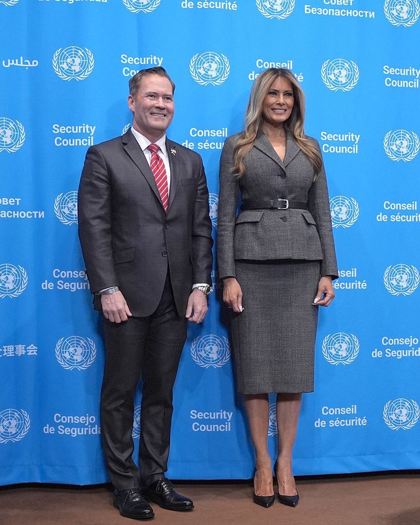 Melania Trump, Mike Waltz