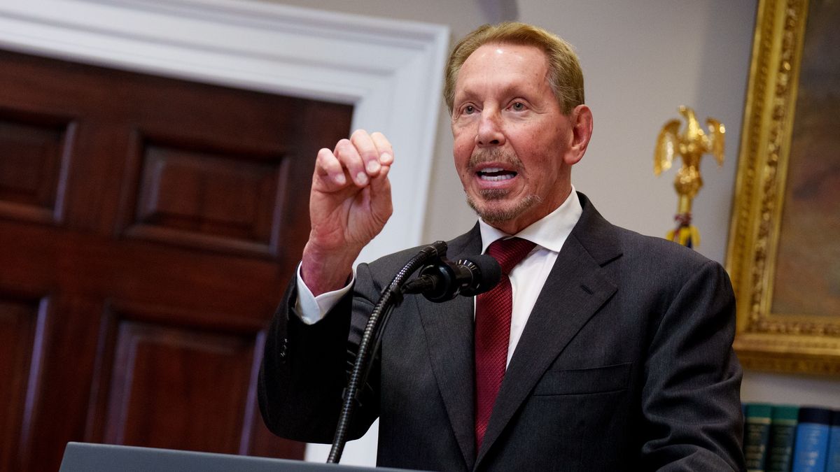 Larry Ellison, szef firmy Oracle, która ma wejść w skład konsorcjum kierującym TikTokiem w USA