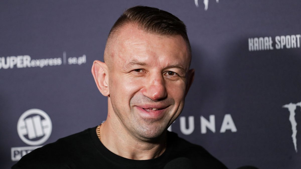 GLIWICE, POLAND - 2024/01/27: Tomasz Adamek of Poland seen during XTB KSW EPIC Media Training at Arena Gliwice. (Photo by Grzegorz Wajda/SOPA Images/LightRocket via Getty Images)