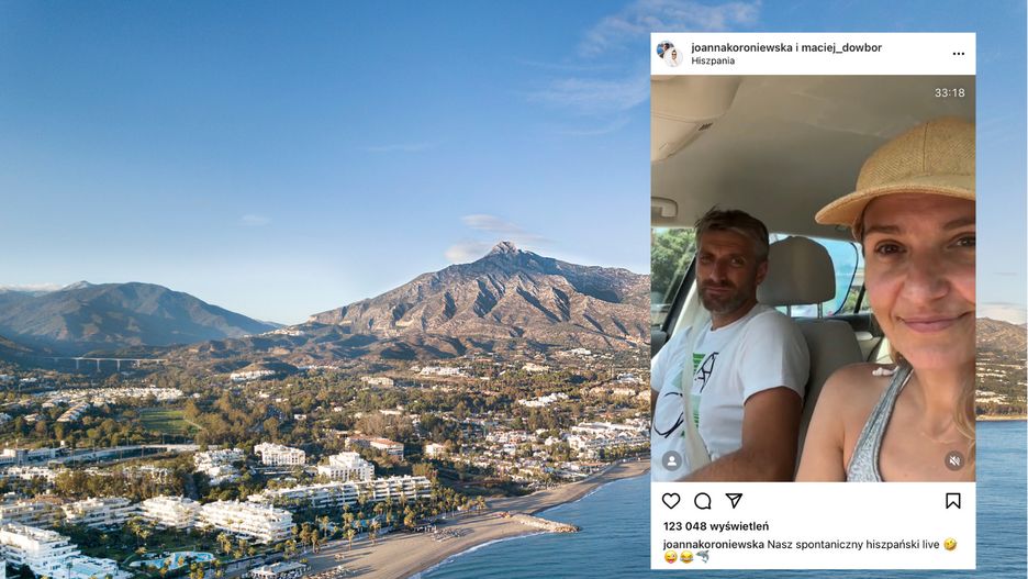 Maciej Dowbor i Joanna Koroniewska - Dowbor kupili kop w Hiszpanii