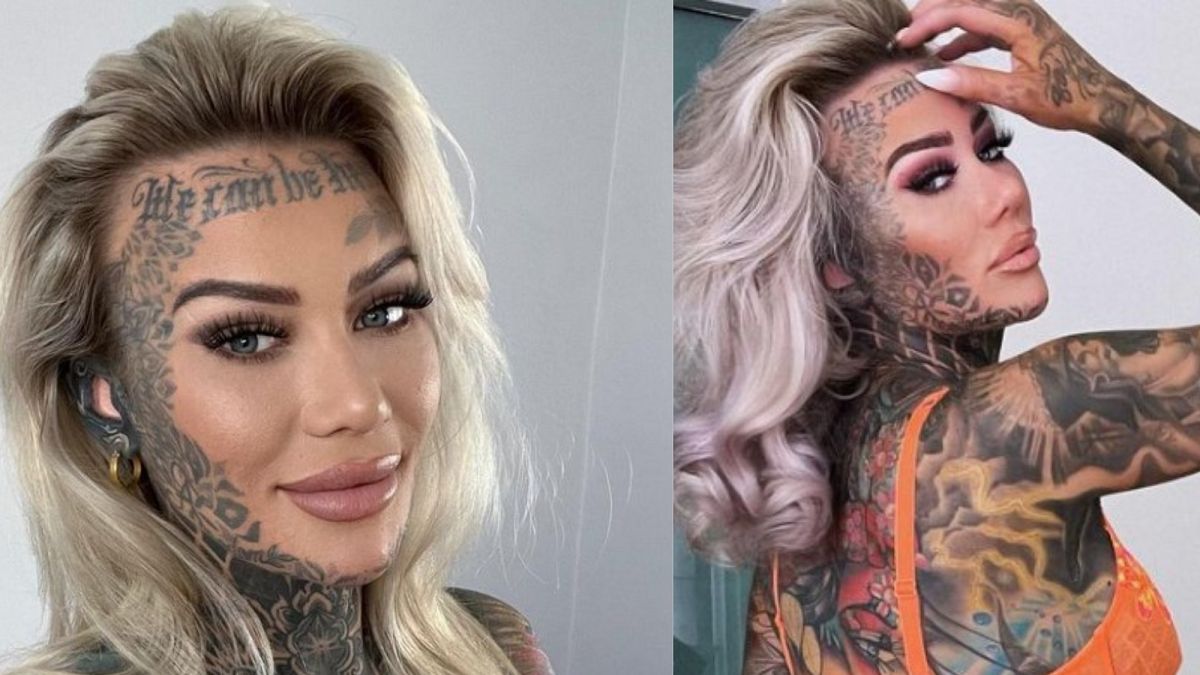 Oto najbardziej wytatuowana mama w Wielkiej Brytanii.