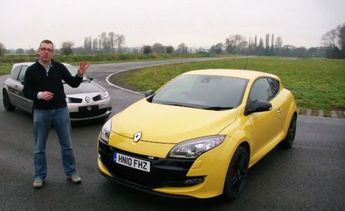 Renault Megane RS 250 Cup kontra R26.R [wideo]