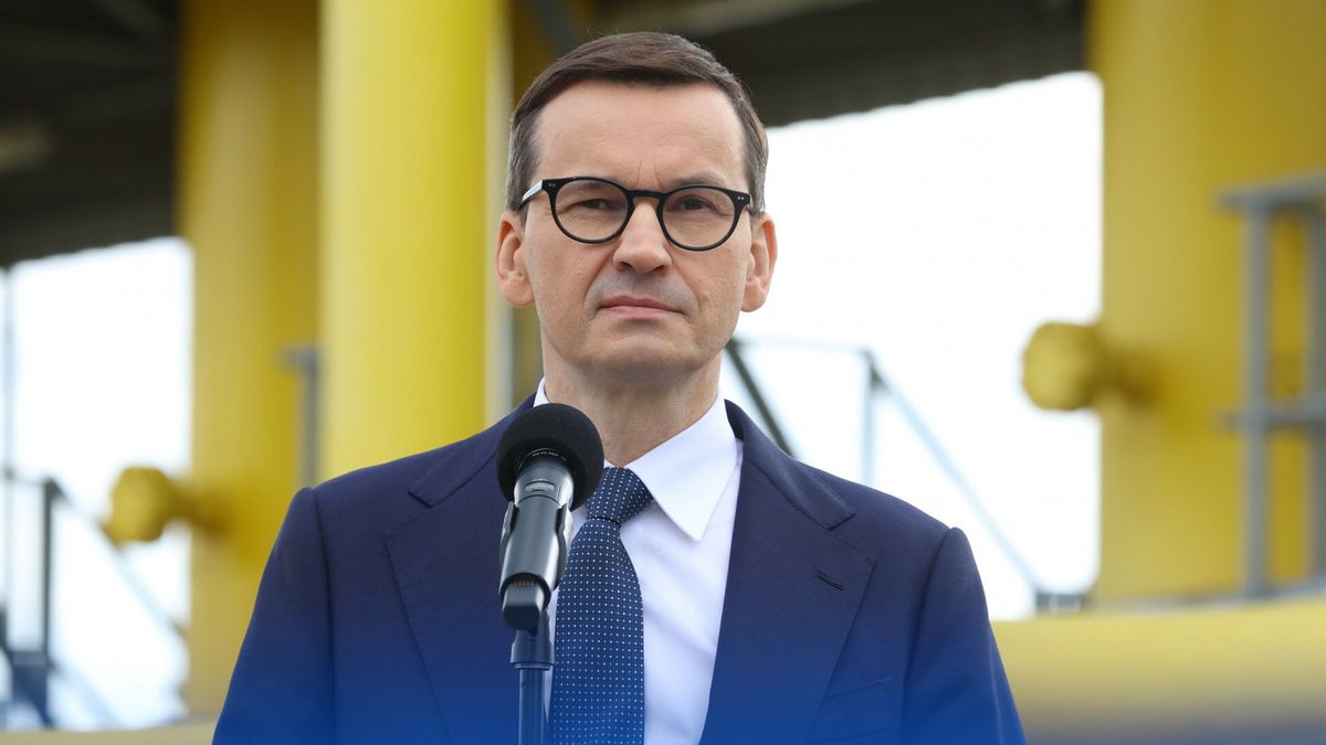 Premier Morawiecki o wstrzymaniu dostaw gazu z Rosji