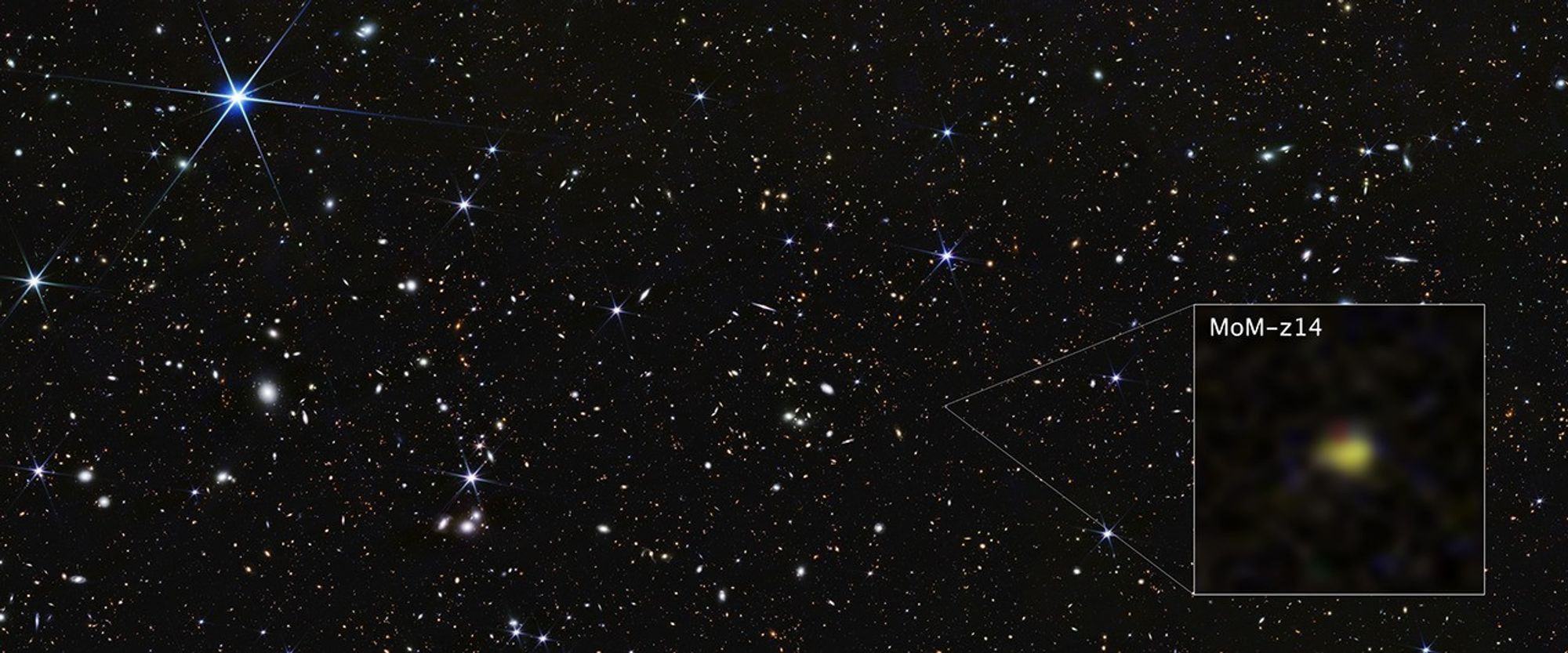 Teleskop Jamesa Webba bije rekord. To najodleglejsza znana galaktyka