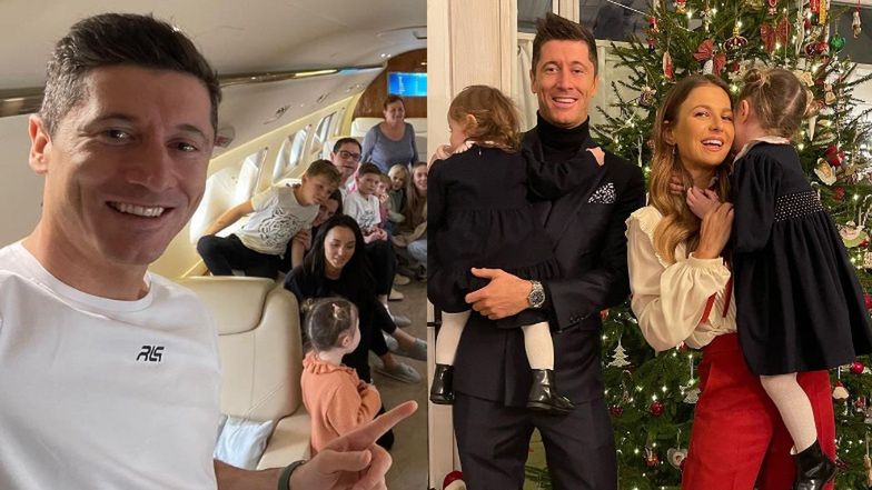 Anna i Robert Lewandowscy "odpoczywają" w trakcie świąt 