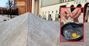 Betonoza w Polsce. Tak usmażył jajka bez ognia. "Wstyd i poruta"