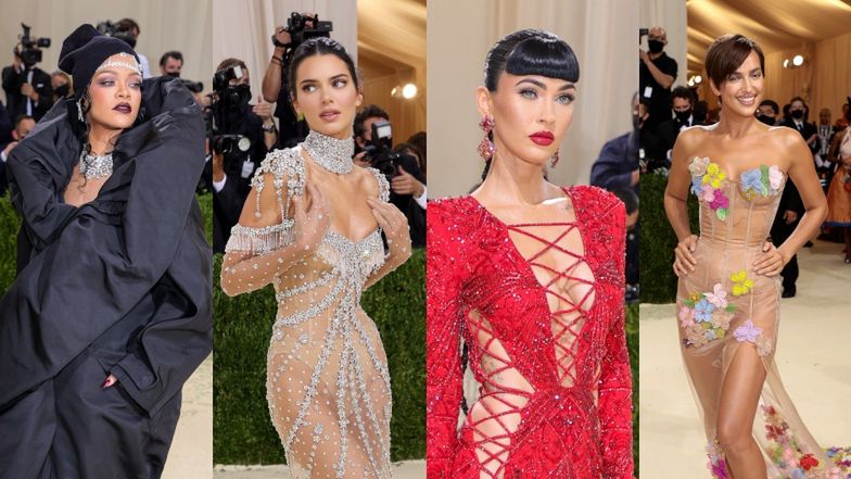 Gala MET 2021. Zatrzęsienie gwiazd na "modowych Oscarach": Kim Kardashian, Justin Bieber, Billie Eilish, Rihanna i WIELU innych (DUŻO ZDJĘĆ)