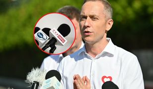 Spięcie na konferencji. "Zrobiliście o tym chociaż jeden materiał?"