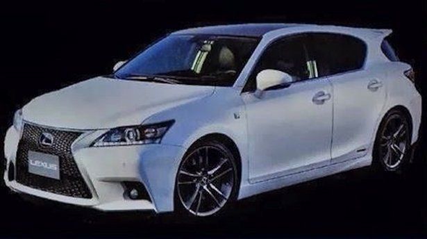 Tak będzie wyglądał Lexus CT200h po faceliftingu?