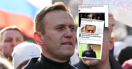 "Zginął rzucając wyzwanie Putinowi". Światowe media o śmierci Nawalnego