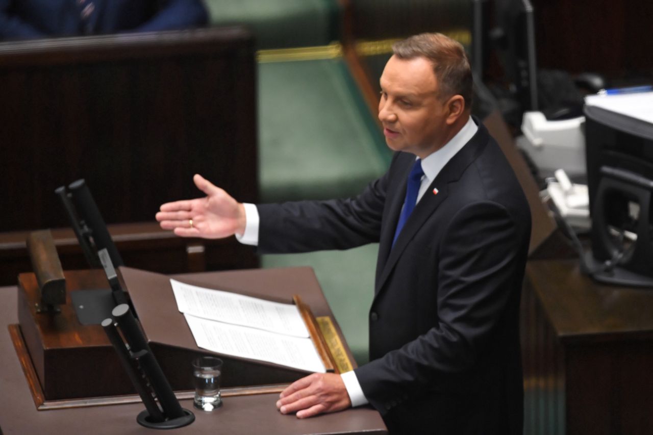 Zaprzysiężenie prezydenta Andrzeja Dudy. Prezydent zainaugurował II kadencję [NA ŻYWO]