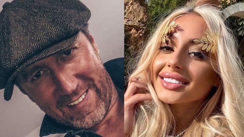 Robert Kochanek Liże Kingę Zapadkę po twarzy 