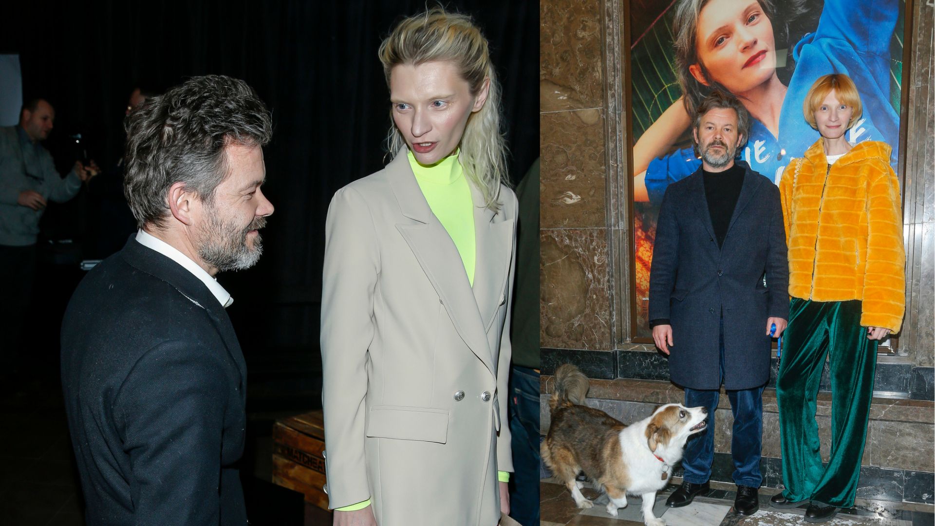 Jacek Braciak i Agata Buzek