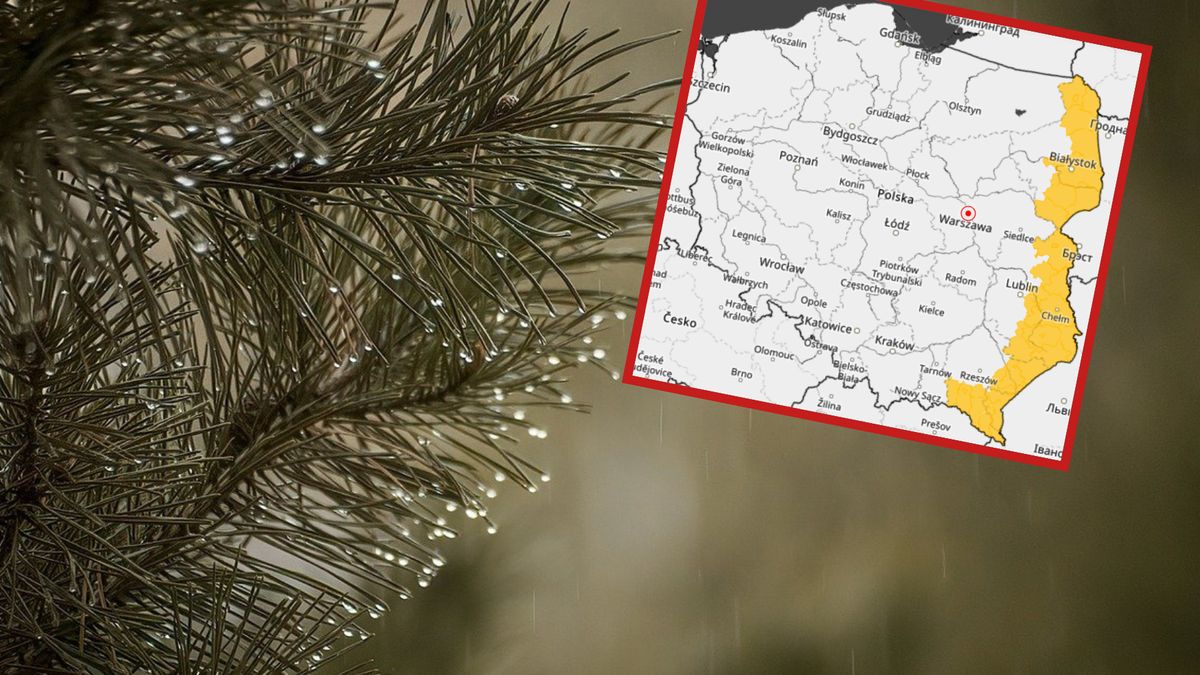 Deszcz i wiatr towarzyszyć nam będą w środę i w czwartek