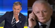 Zaskakujące sceny w "Faktach" TVN-u: WYŚMIANO nagranie z Jarosławem Kaczyńskim, potem uderzył w niego Piotr Kraśko. Gorzkie słowa