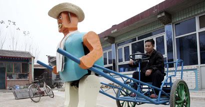 Chiński rolnik zbudował armię robotów