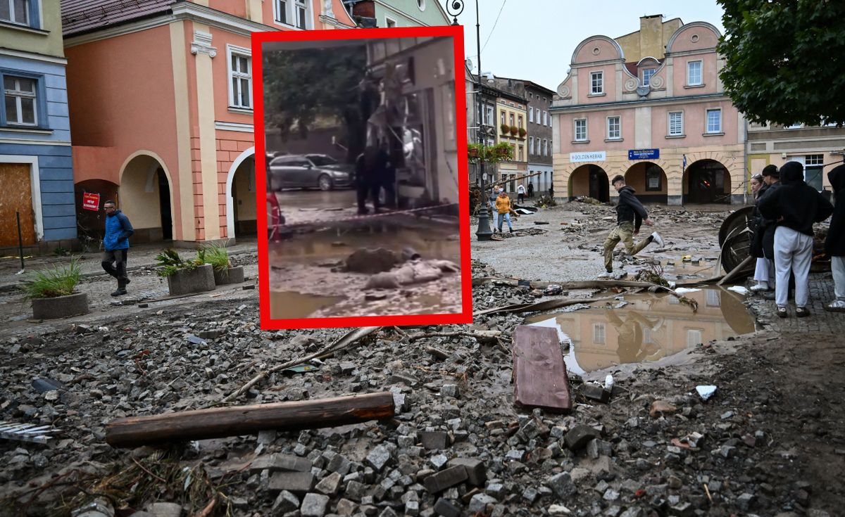 powódź, wojsko, policja Żerują na powodzianach. Do policji dołącza wojsko z noktowizorami