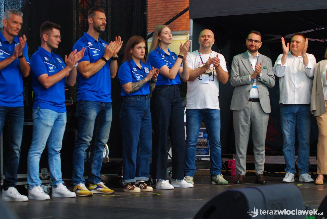 Finał Letnich Brzmień - prezentacja Anwilu Włocławek