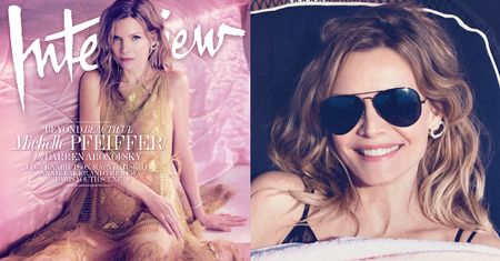 58-letnia Michelle Pfeiffer pozuje dla "Interview"