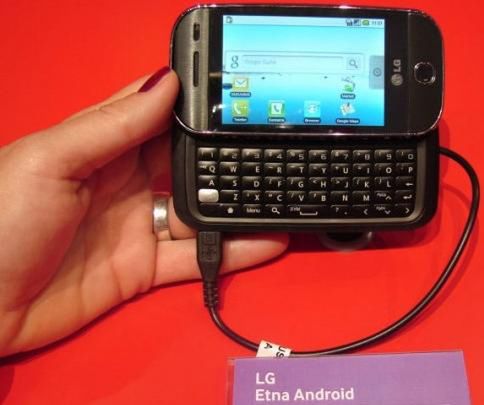 LG Etna - tym razem GW620 i z Androidem