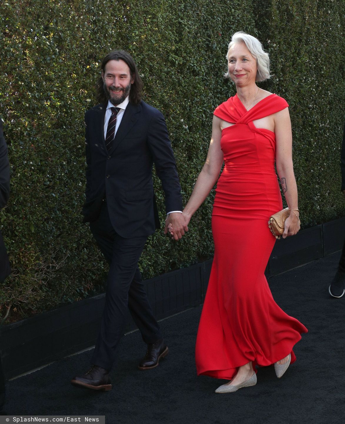 Keanu Reeves i Alexandra Grant na gali w LA
