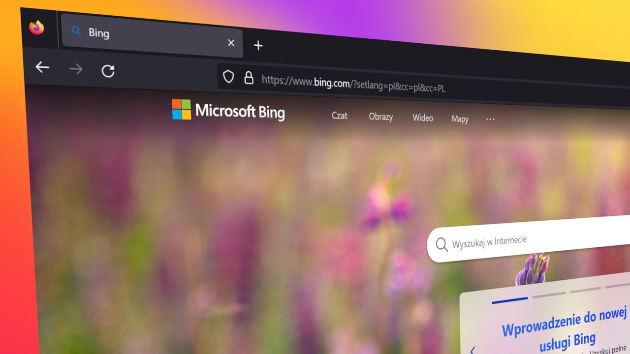 Bing będzie domyślną wyszukiwarką w Firefoksie? Rozmowy trwają