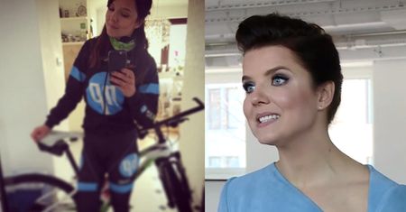 Jabłczyńska o wypadku: "Miałam ogromne szczęście. Rower poszedł do kasacji!"