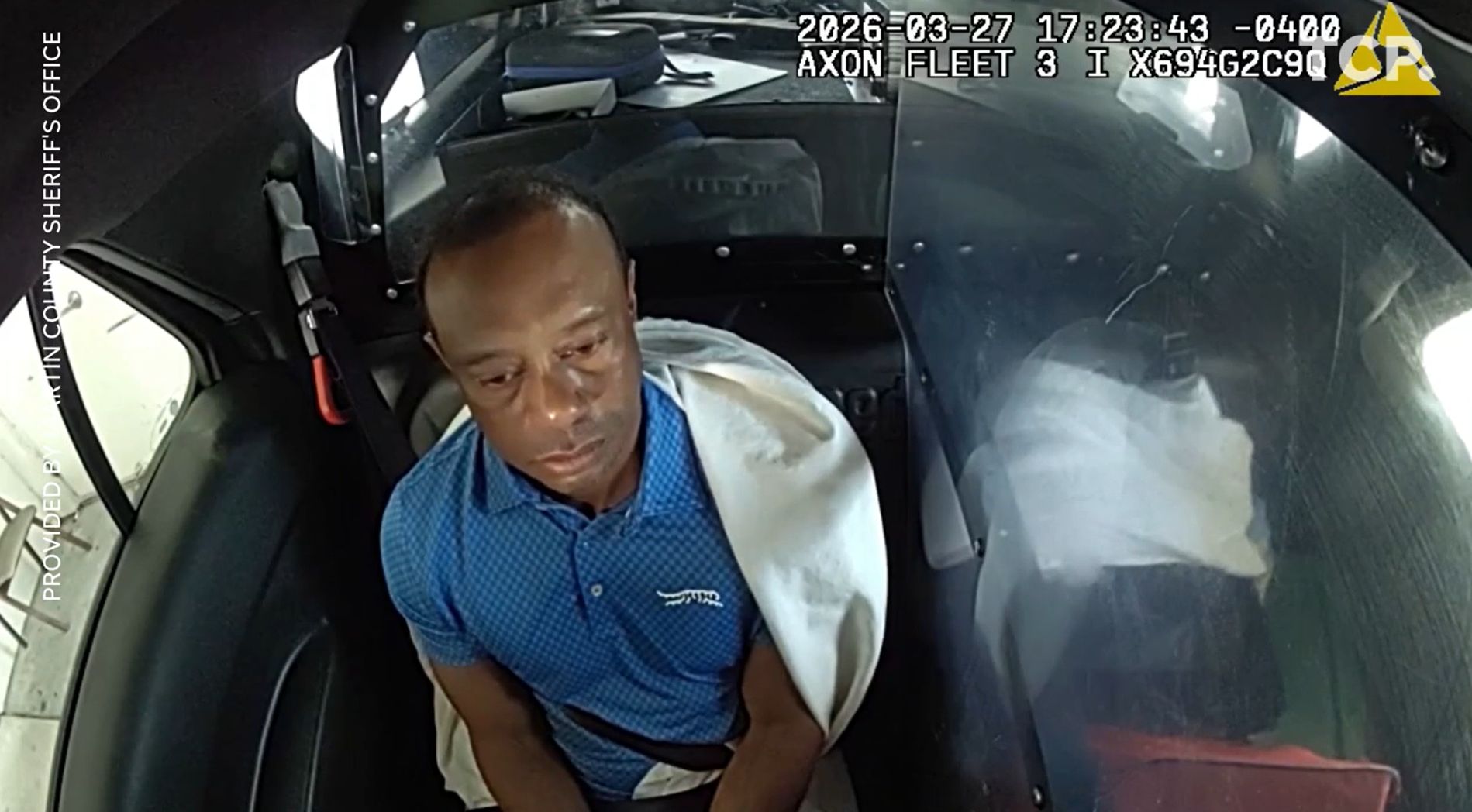 Tiger Woods po zatrzymaniu 