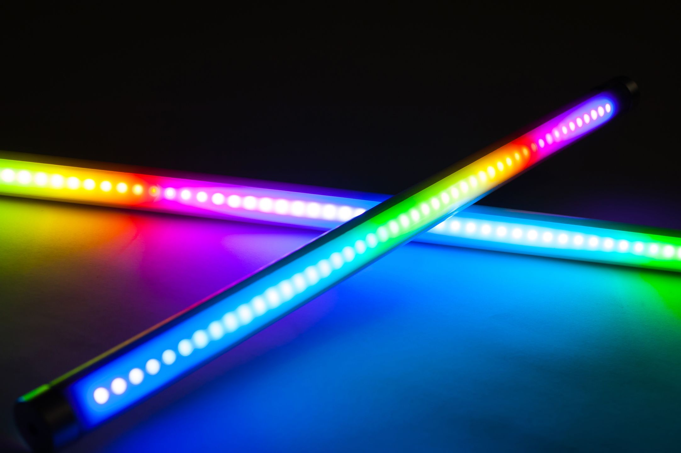 UniColor to kolorowa wodoodporna lampa LED na USB do kreatywnych zdjęć 2