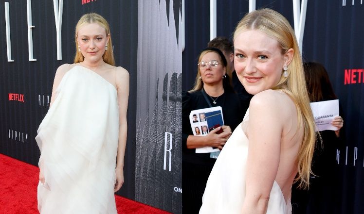 Dakota Fanning bryluje na premierze serialu 