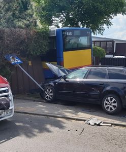 Gulczewo. Groźny wypadek miejskiego autobusu. Są ranni