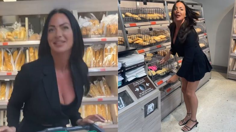 ¡Chocante! La influencer se quitó las bragas en el supermercado